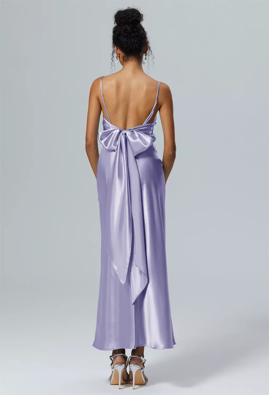 AW Lettice Purple Haze  Long Bridesmaid Dresses